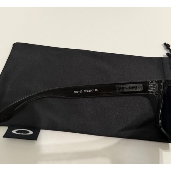 Oakley Holbrook Smoke Gray Frame 9102 Black Lenses - Picture 6 of 7